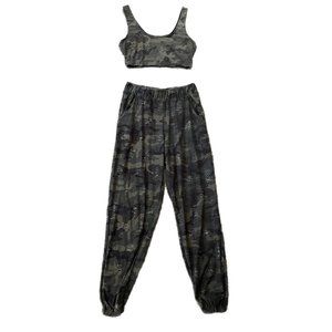 SET! Army Green Distressed Set Size M